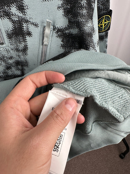 Stone Island Camo 1/4 Zip Sweatshirt BNWT (M)