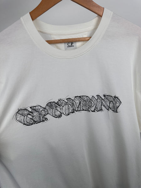 CP Company 30/1 Relaxed Logo T-Shirt