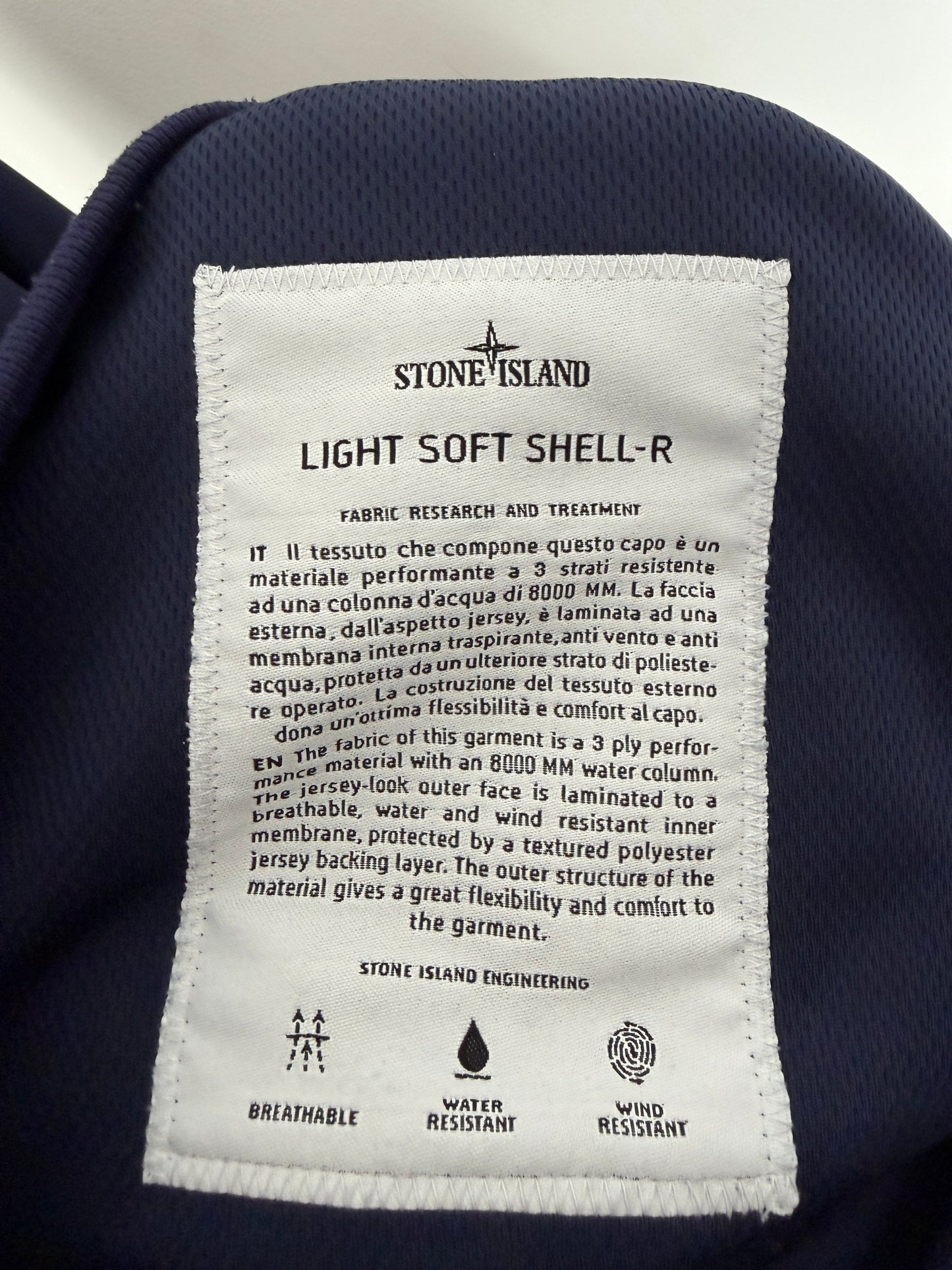 Stone Island Light Soft Shell R Jacket (3XL)
