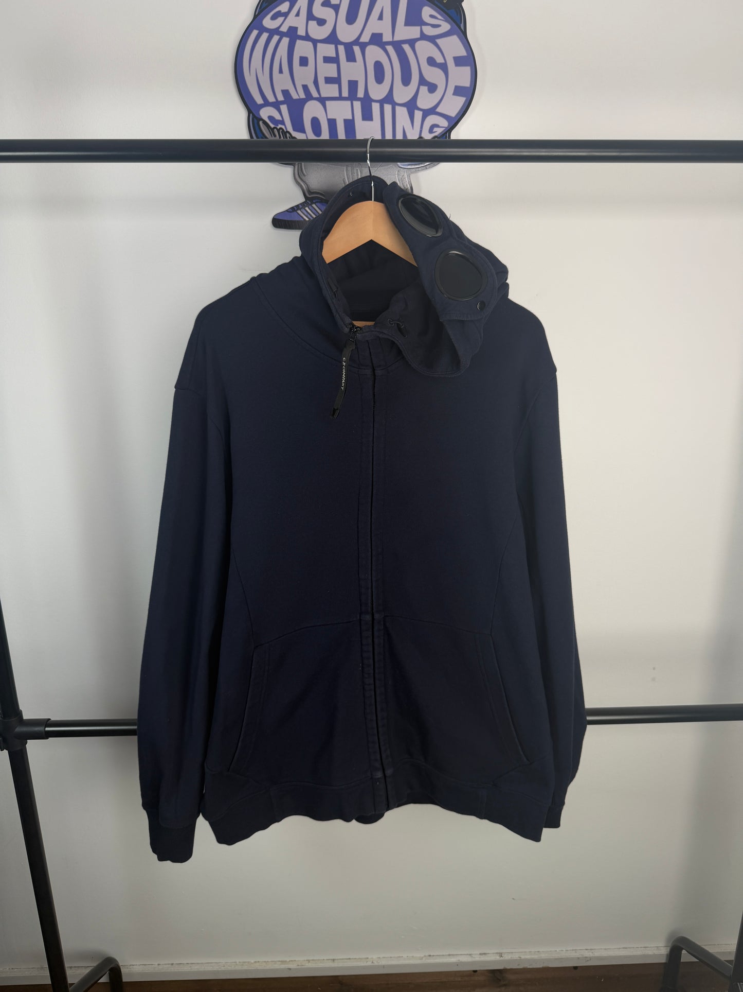 C.P Company Full Zip Goggle Hoodie