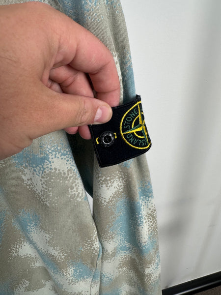 Stone Island Camo Devore Sweatshirt (M)