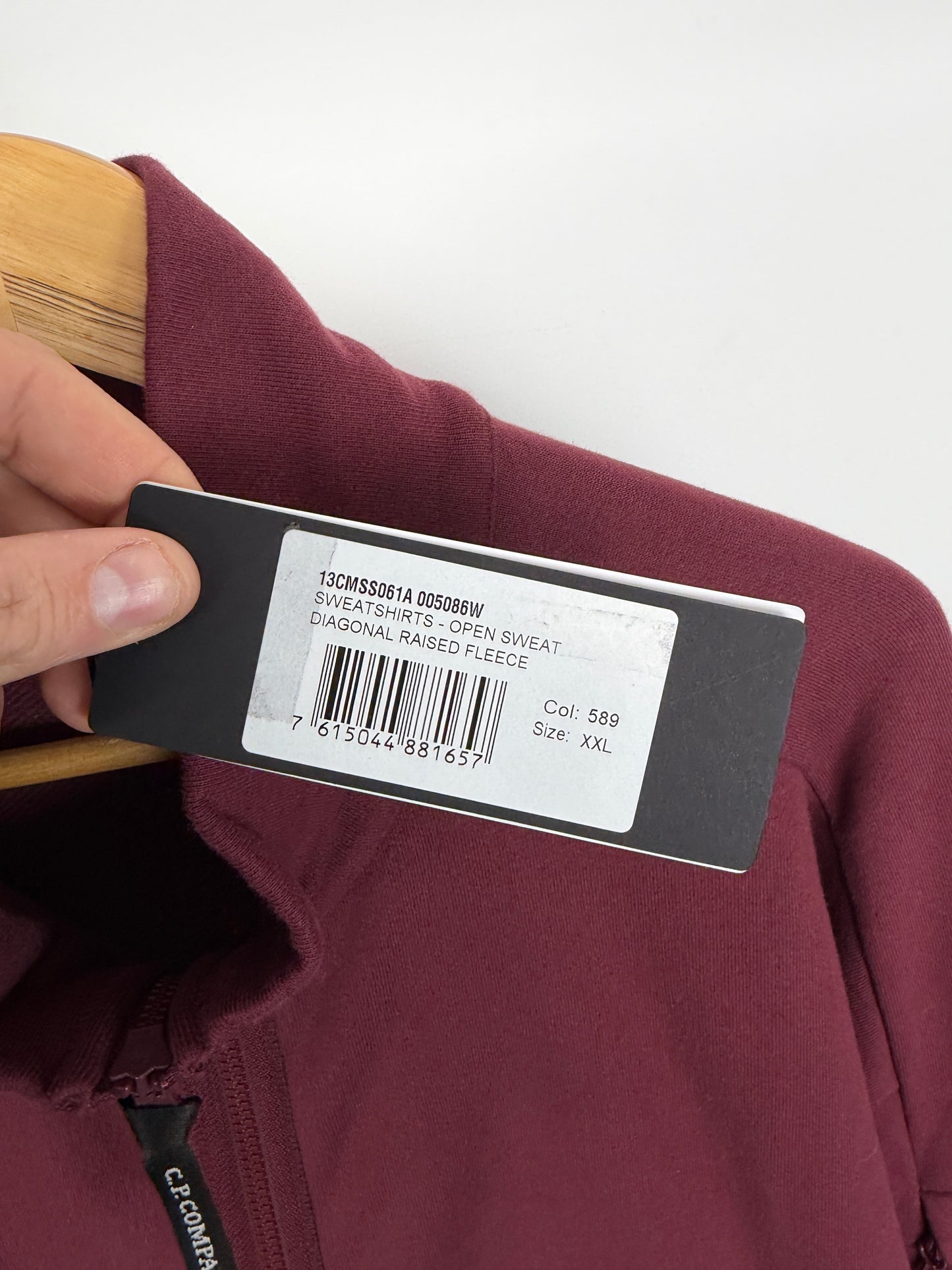 C.P Company Full Zip Lens Sweatshirt - BNWT (XXL)