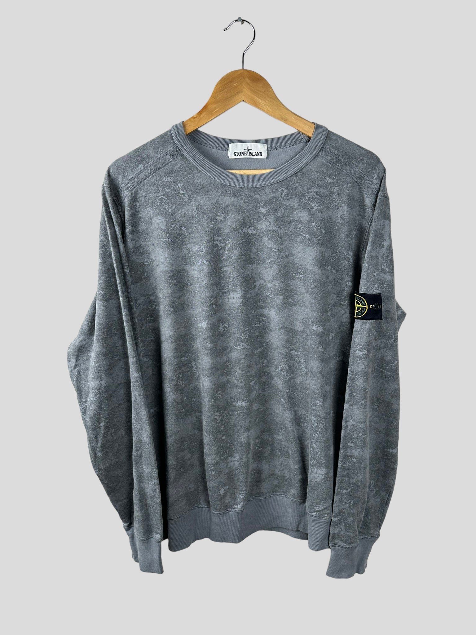 Stone Island Camo Sweatshirt - XL