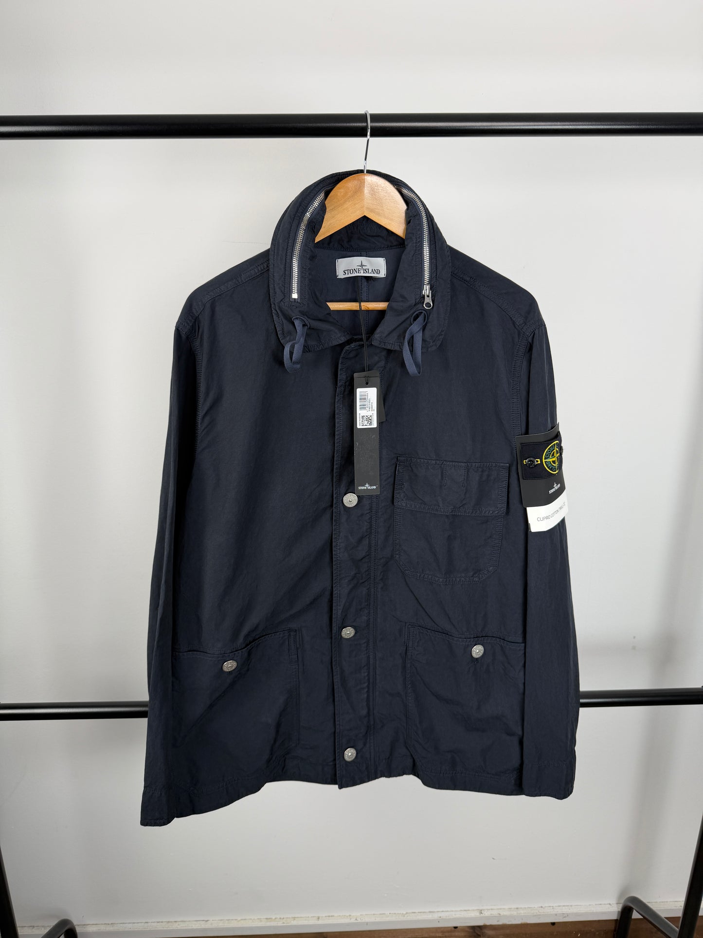 Stone Island Cupro Cotton Twill TC Jacket - BNWT (XXL)