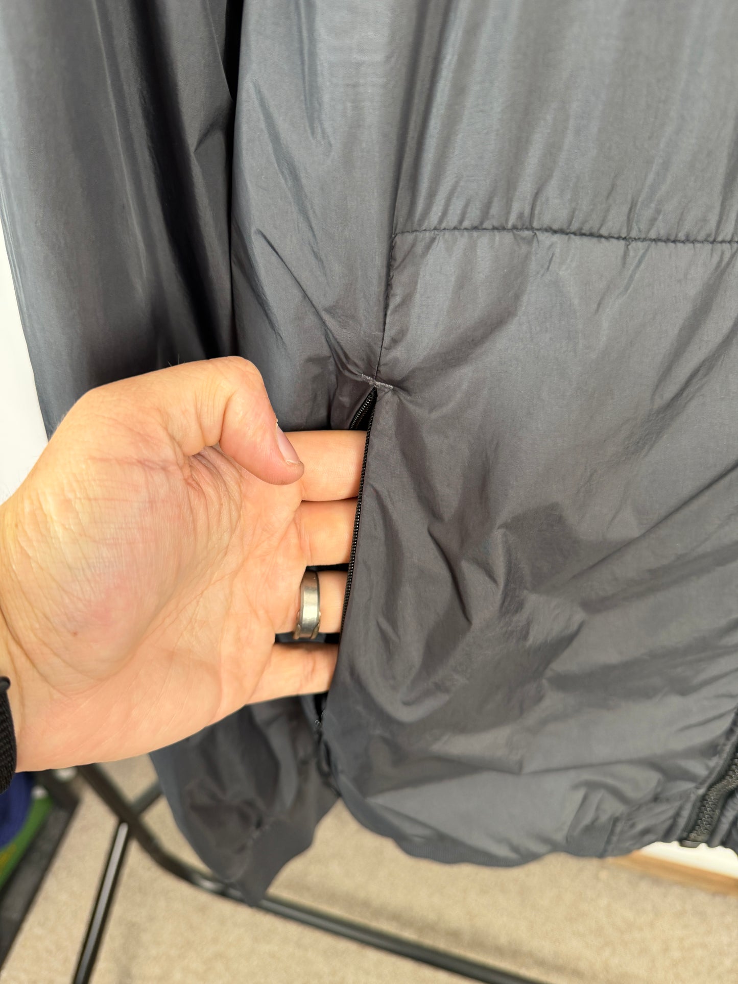 Stone Island Garment Dyed Crinkle Reps Primaloft NY Jacket