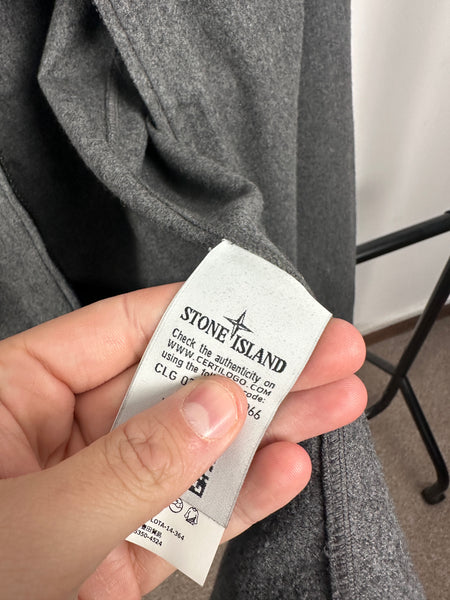 Stone Island Zip Up Wool Jacket (XXL)
