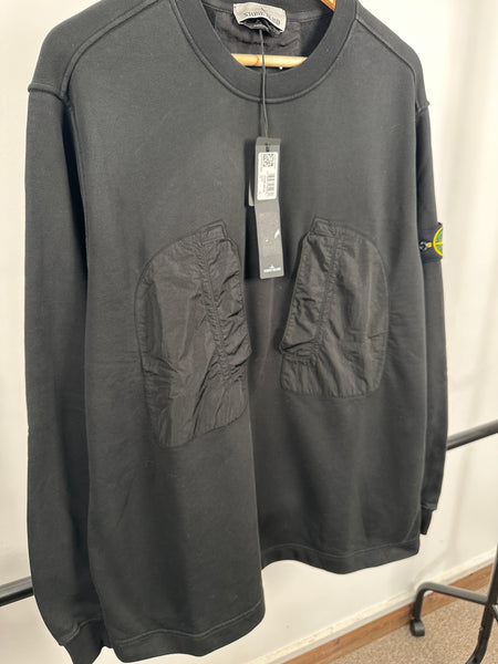 Stone Island Nylon Patch Sweatshirt - BNWT (XXL)