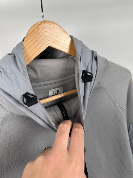 CP Company Mixed Fleece Hoodie (M)