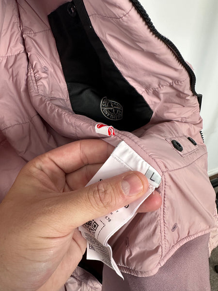 Stone Island Garment Dyed Crinkle Reps NY Primaloft Jacket - (L)