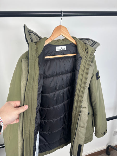 Stone Island Micro Reps Jacket With Primaloft Insulation (M)