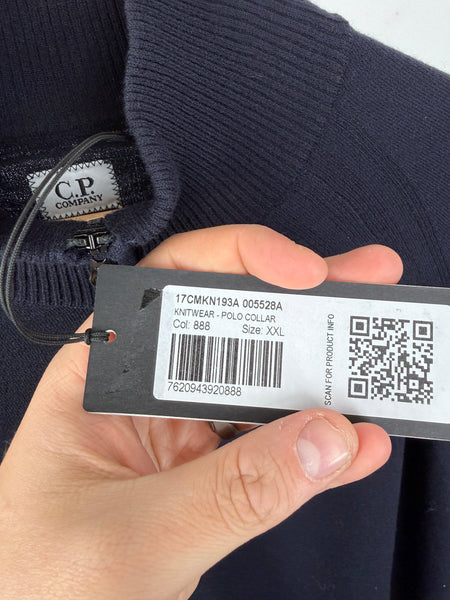 C.P Company 1/4 Zip Knit Sweatshirt - BNWT (XXL)