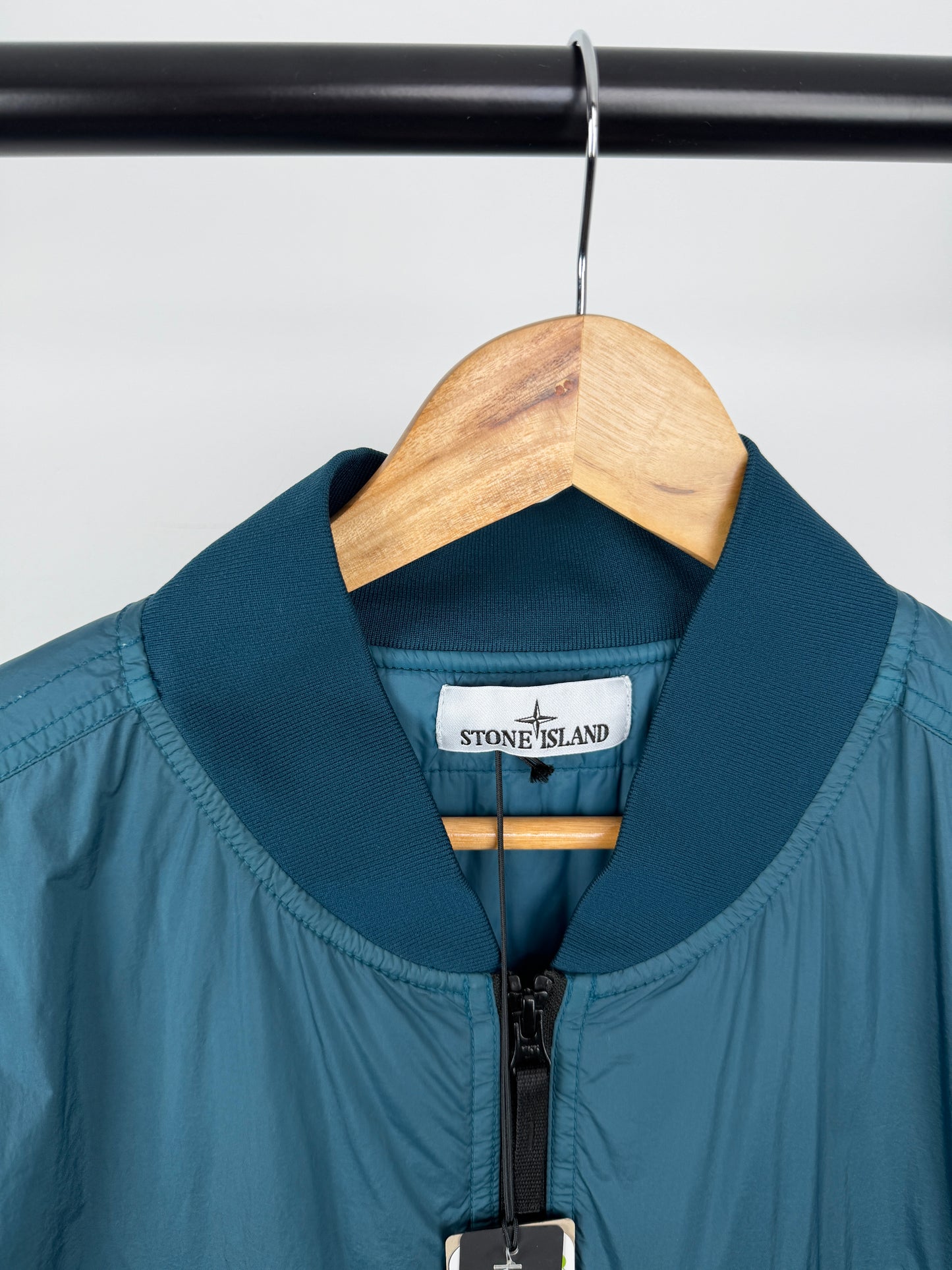 Stone Island Garment Dyed Crinkle Reps R-NY Primaloft TC Bomber Jacket