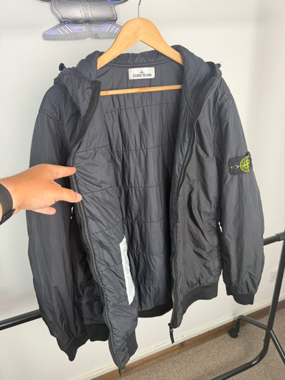 Stone Island Garment Dyed Crinkle Reps With Primaloft TC