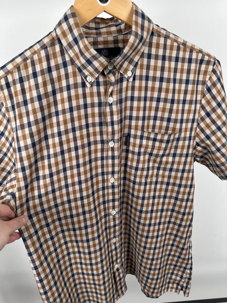 Aquascutum Short Sleeved Shirt - Large