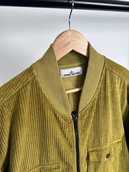 Stone Island Corduroy Full Zip Bomber (XL)