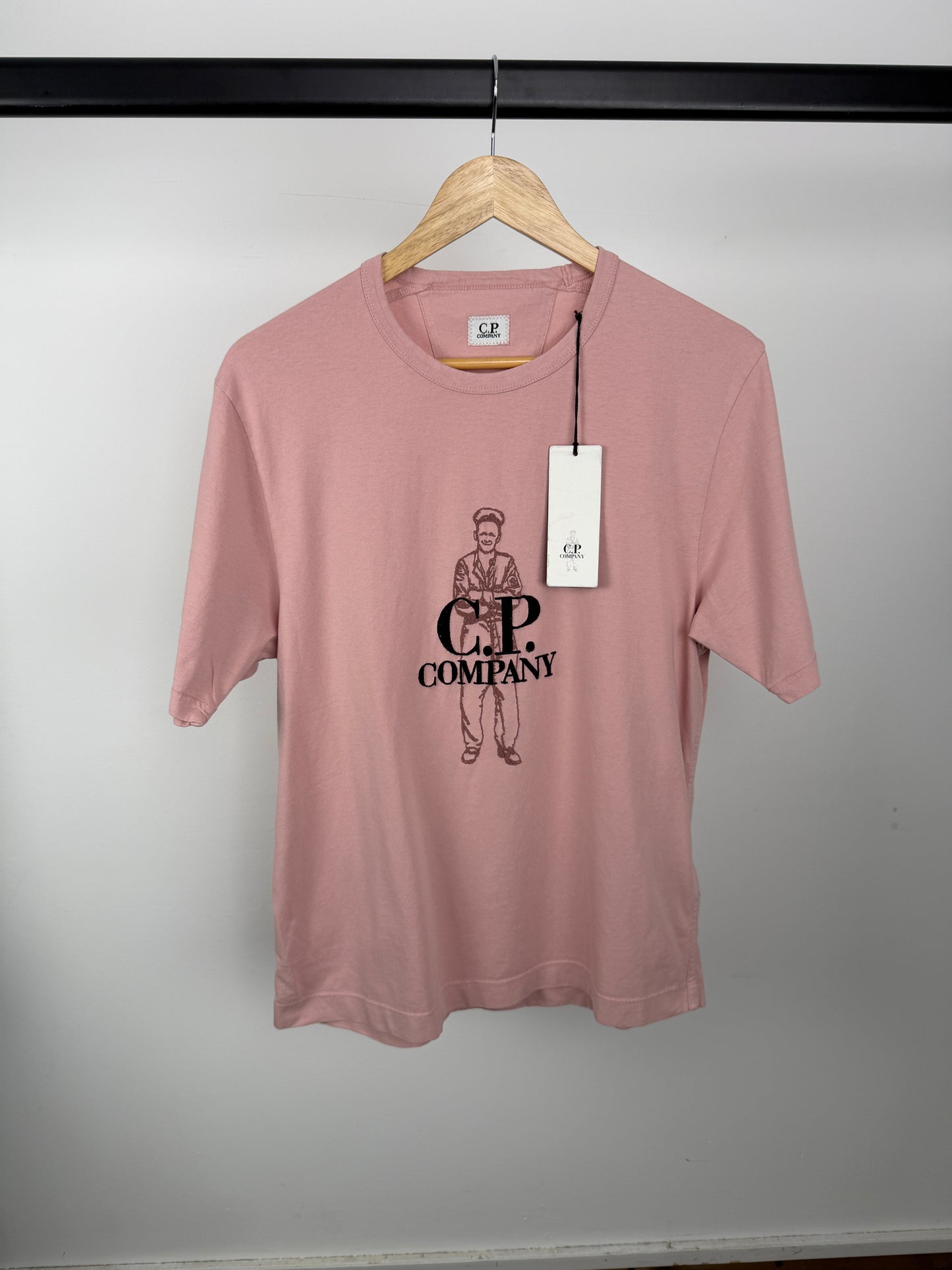C.P Company Embroidered T-Shirt (M)