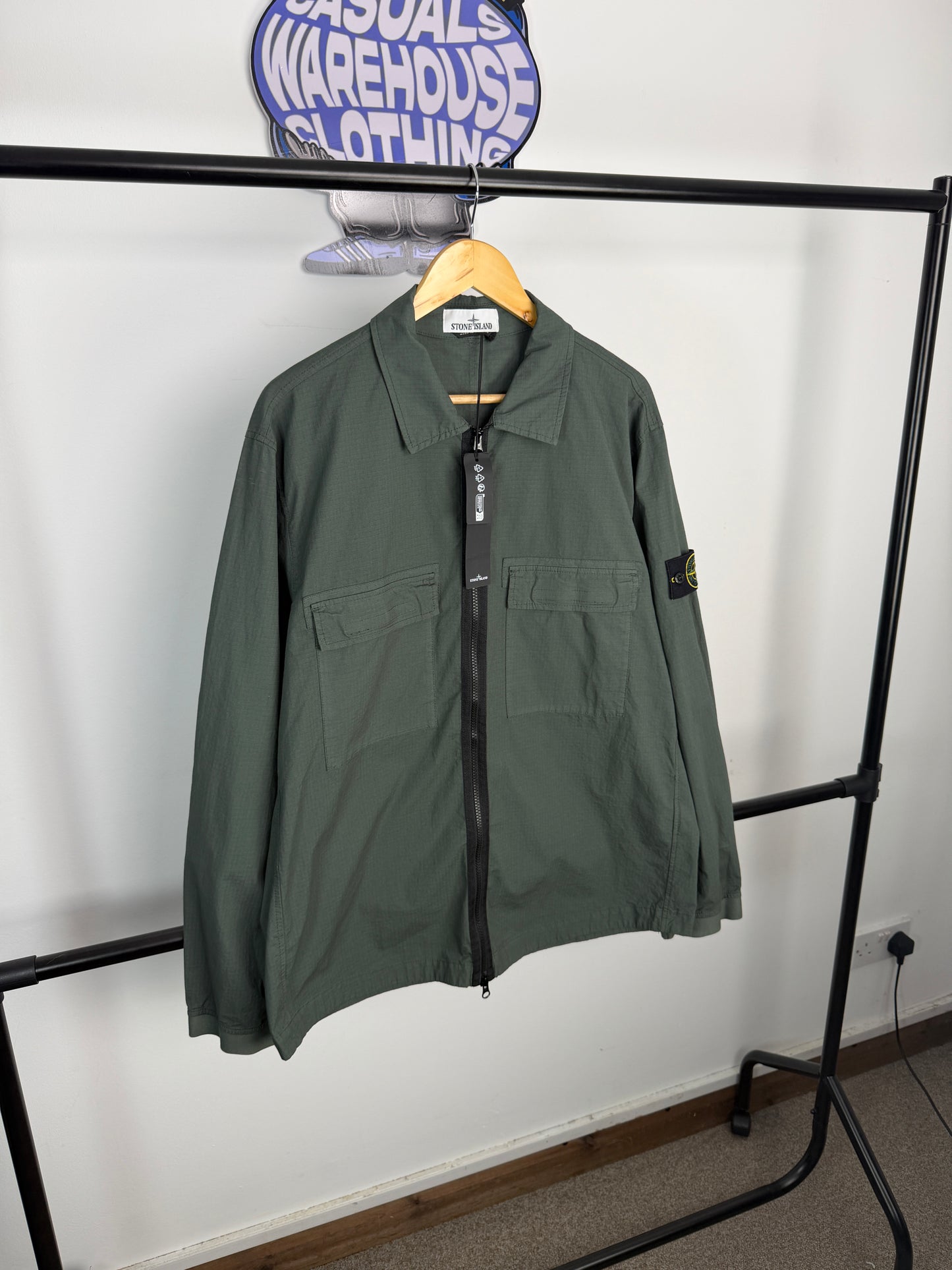 Stone Island Rip Stop Overshirt