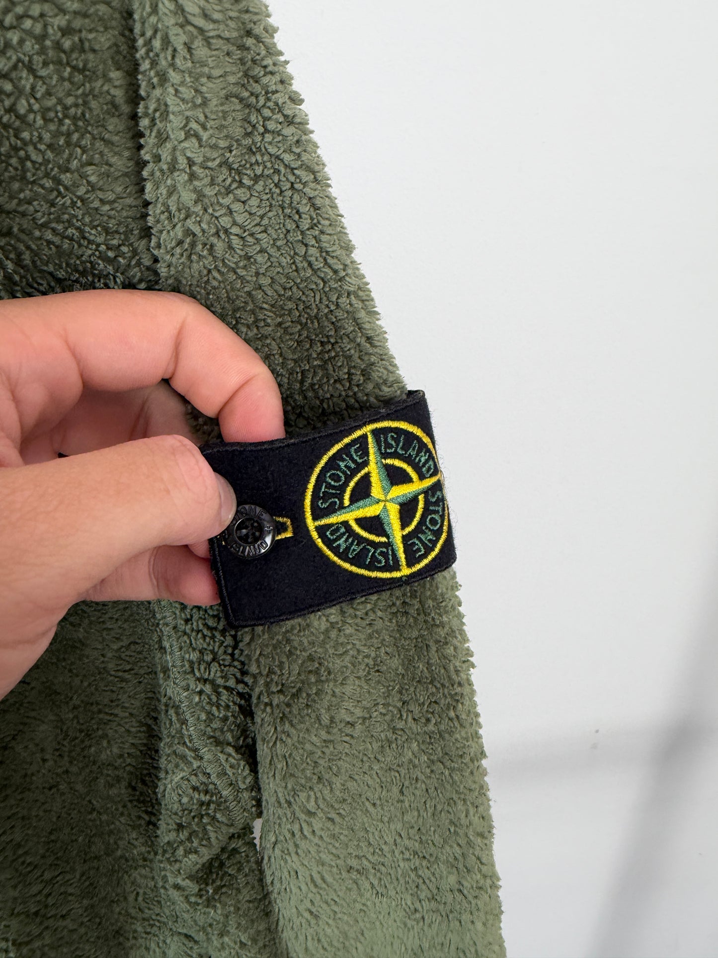 Stone Island Teddy Fleece Sweatshirt