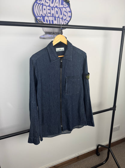 Stone Island Denim Style Overshirt