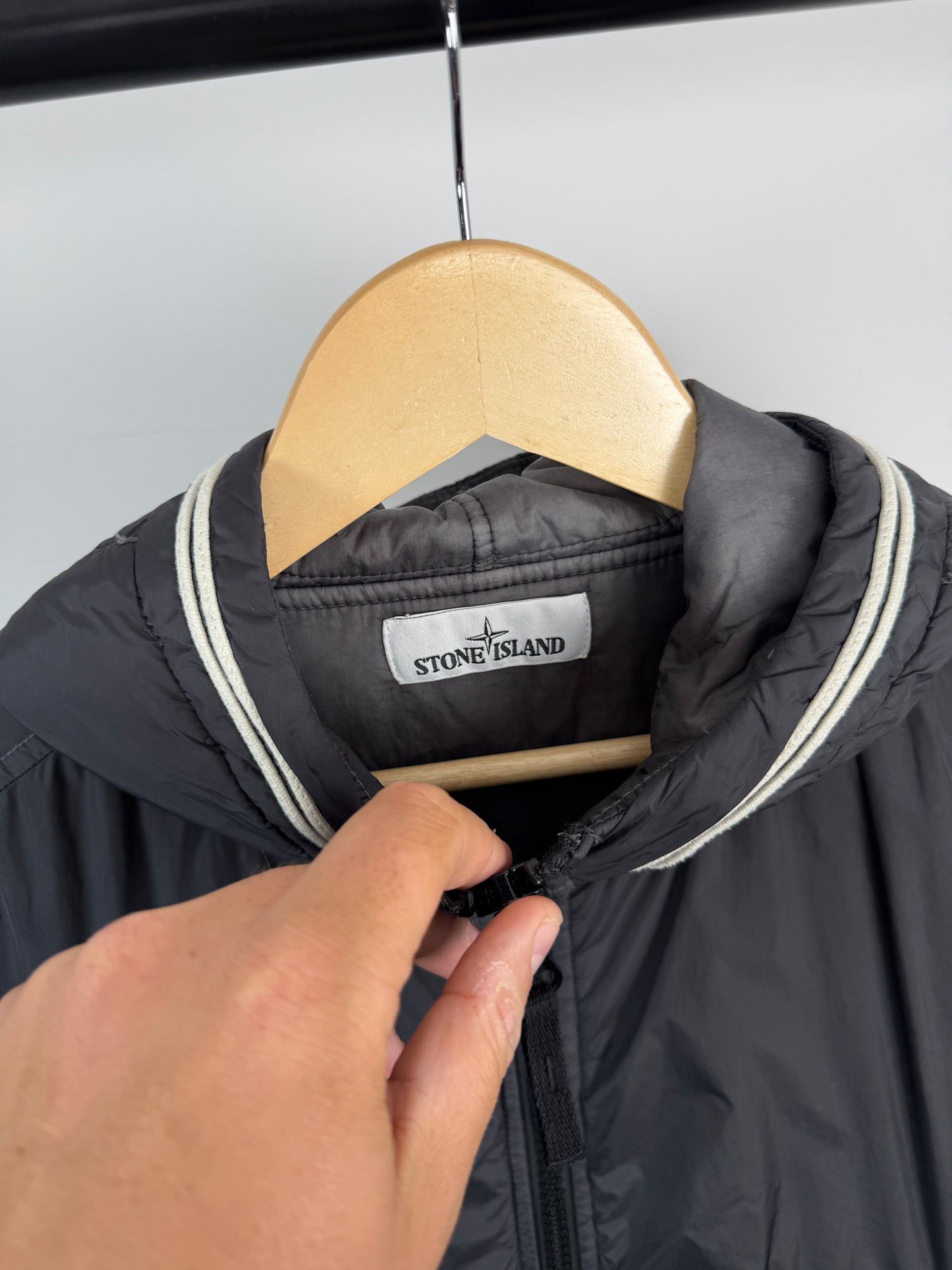 Stone Island Garment Dyed Crinkle Reps Primaloft NY Jacket