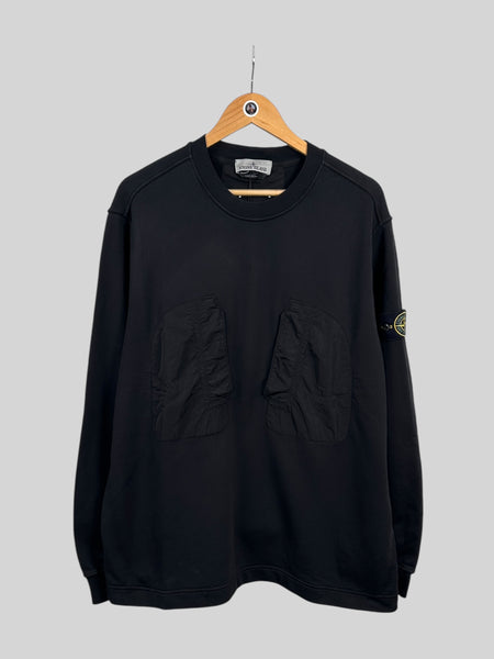 Stone Island Nylon Patch Sweatshirt - BNWT (XXL)