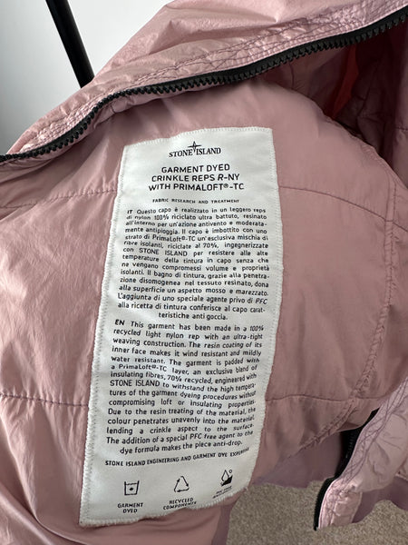 Stone Island Garment Dyed Crinkle Reps NY Primaloft Jacket - (L)