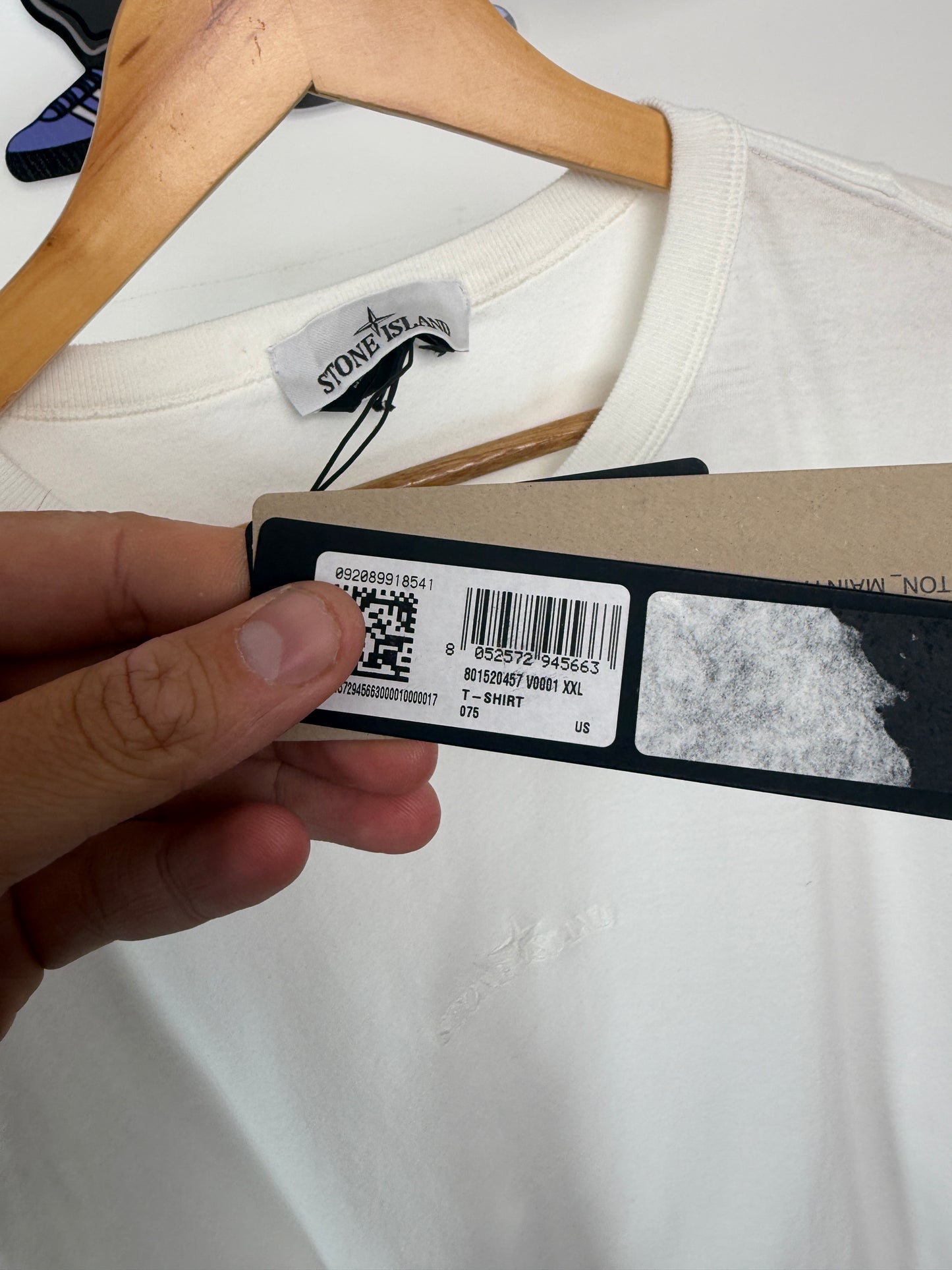 Stone Island Embroidered Spellout T-Shirt