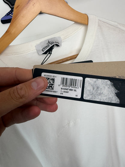 Stone Island Embroidered Spellout T-Shirt