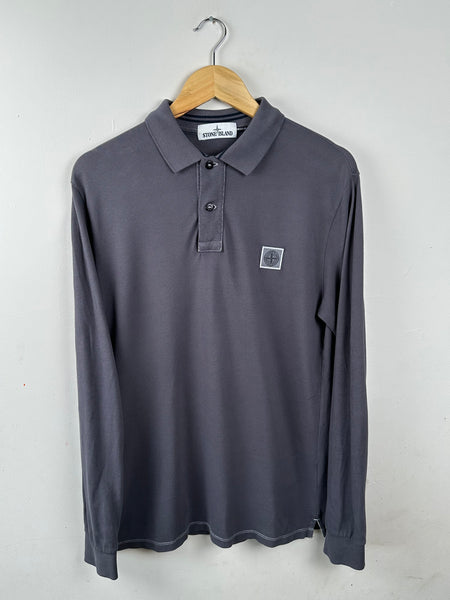 Stone Island Long Sleeved Polo - Medium