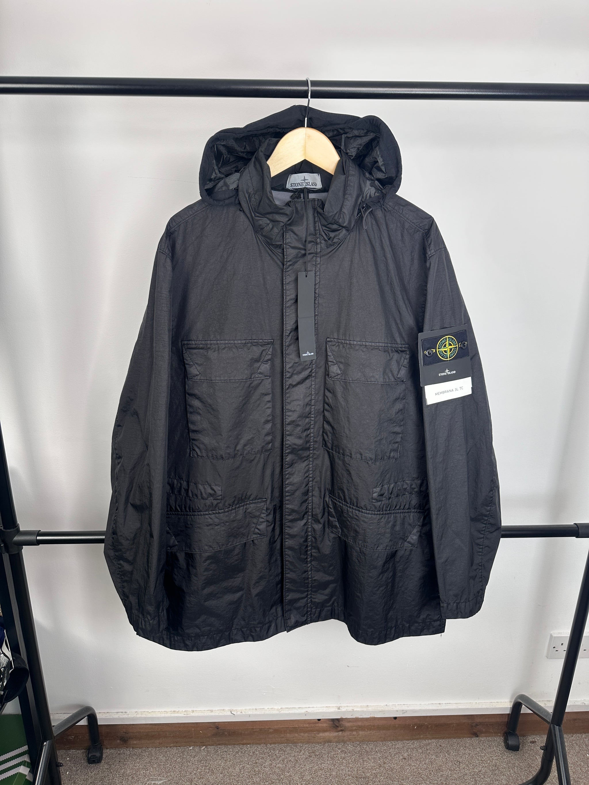 Stone Island Membrana 3L TC Parka Jacket - BNWT (XXL) – Casuals
