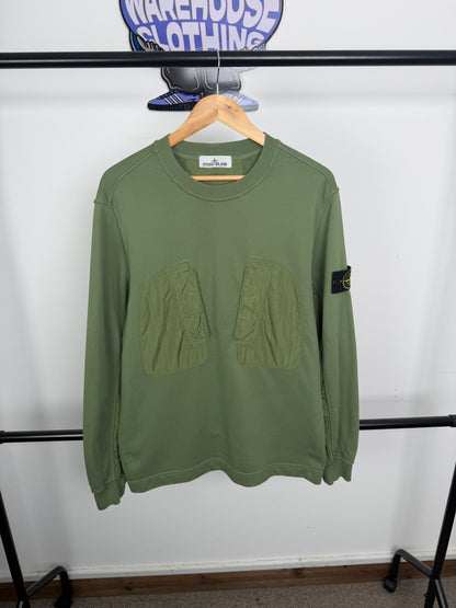 Stone Island Nylon Pocket Sweatshirt