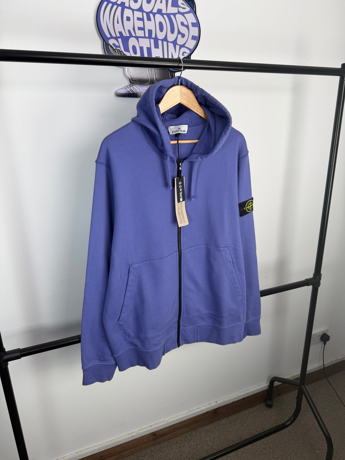 Stone Island Full Zip Hoodie