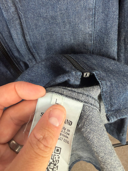 Stone Island Denim Style Overshirt