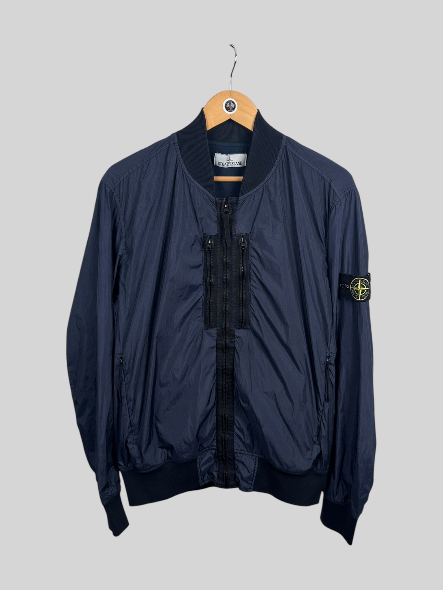 Stone Island Garment Dyed Crinkle Reps Jacket (L)