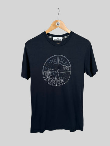 Stone Island Reflective Tee - Large