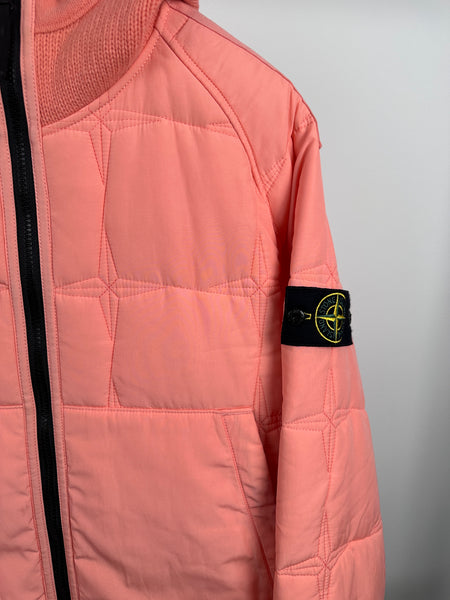 Stone Island Cupro Cotton Stella Primaloft Insulation & Knit Jacket (L)