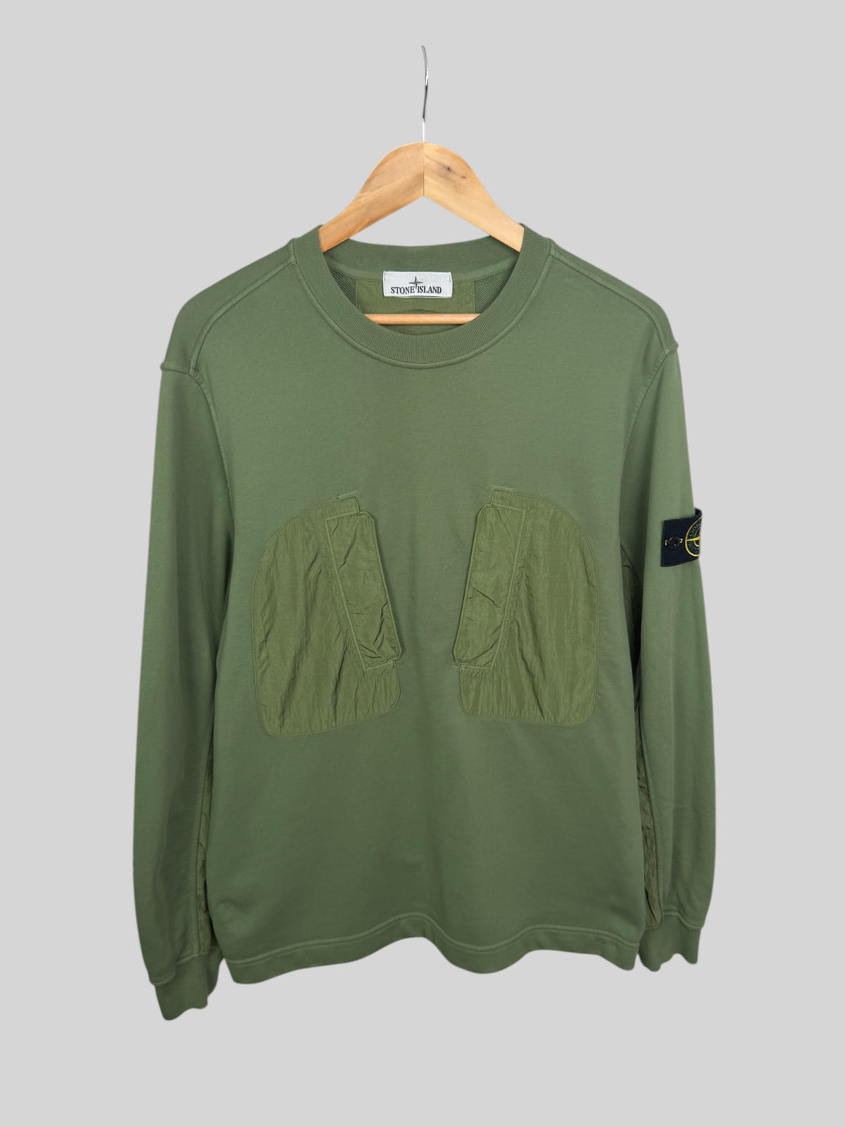 Stone Island Nylon Pocket Sweatshirt