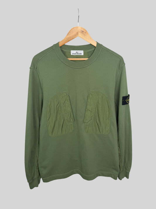 Stone Island Nylon Pocket Sweatshirt