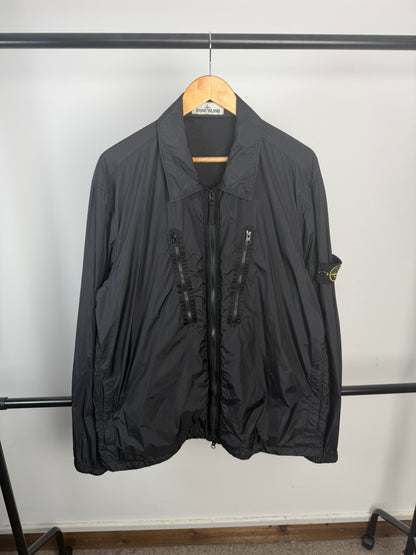 Stone Island Garment Dyed Crinkle Reps Overshirt