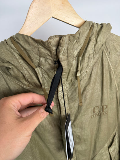 C.P Company Lino Wax Goggle Jacket