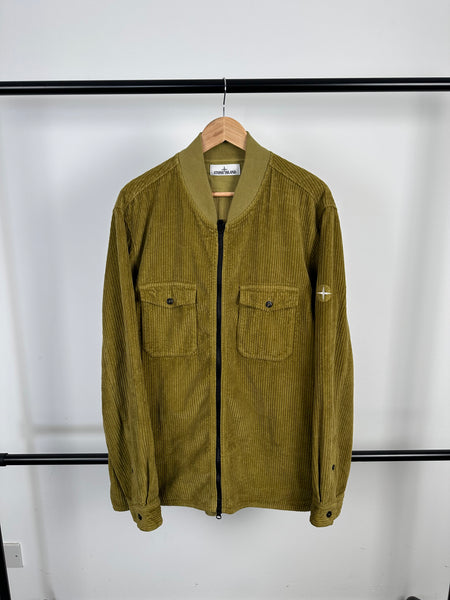 Stone Island Corduroy Full Zip Bomber (XL)