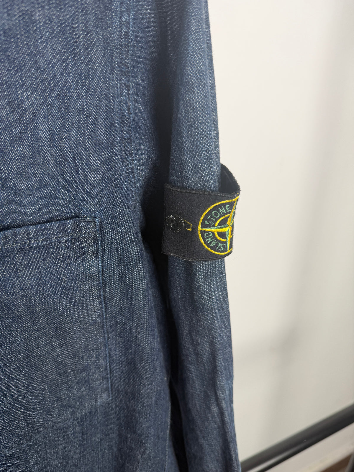 Stone Island Denim Style Overshirt