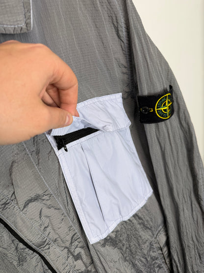 Stone Island Nylon Metal Watro Rip-Stop Parka Jacket (XL)