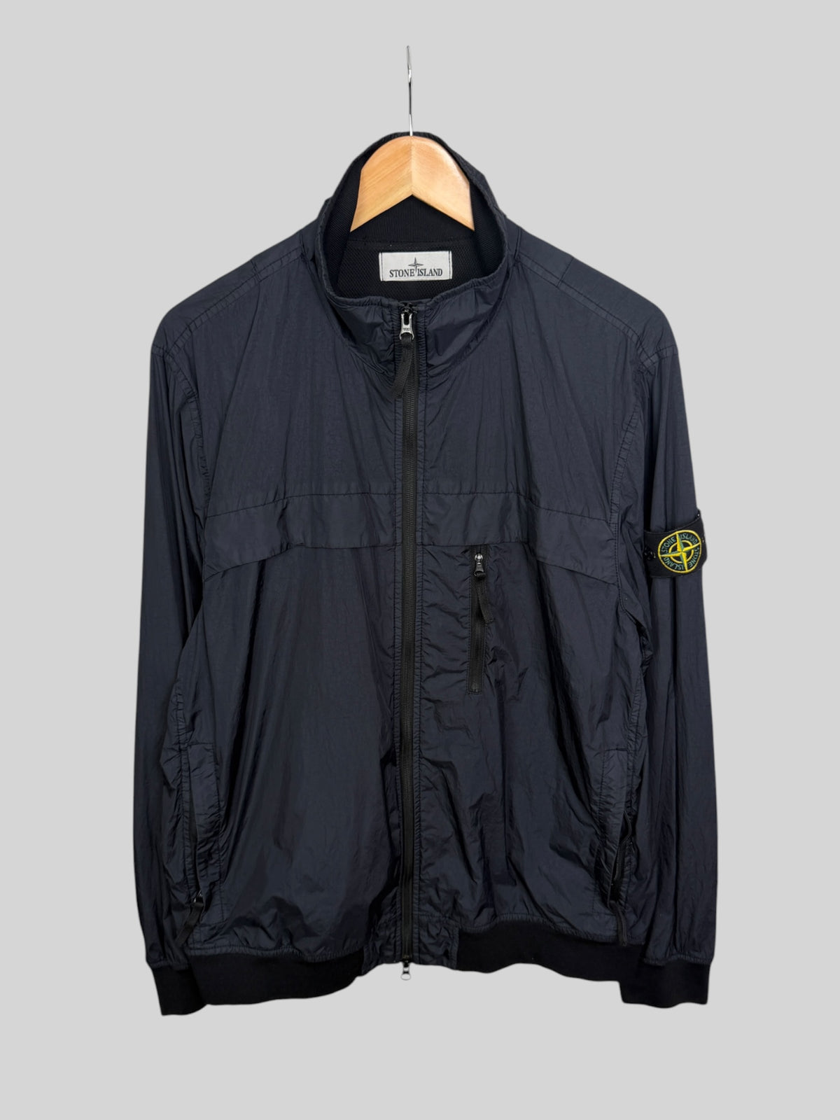 Stone Island Garment Dyed Crinkle Reps NY Jacket