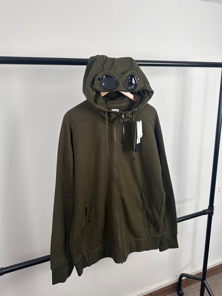CP Company Diagonal Raised Fleece Goggle Hoodie - BNWT (XL)