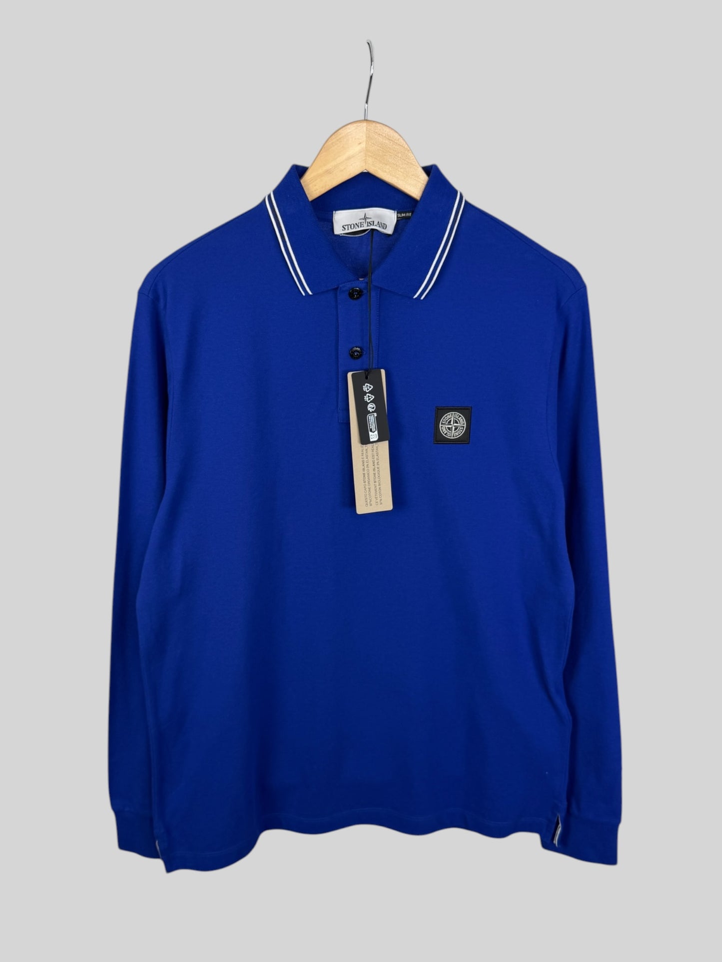 Stone Island Long Sleeved Polo Shirt - BNWT (L)