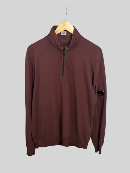C.P Company 1/4 Zip Lens Sweatshirt