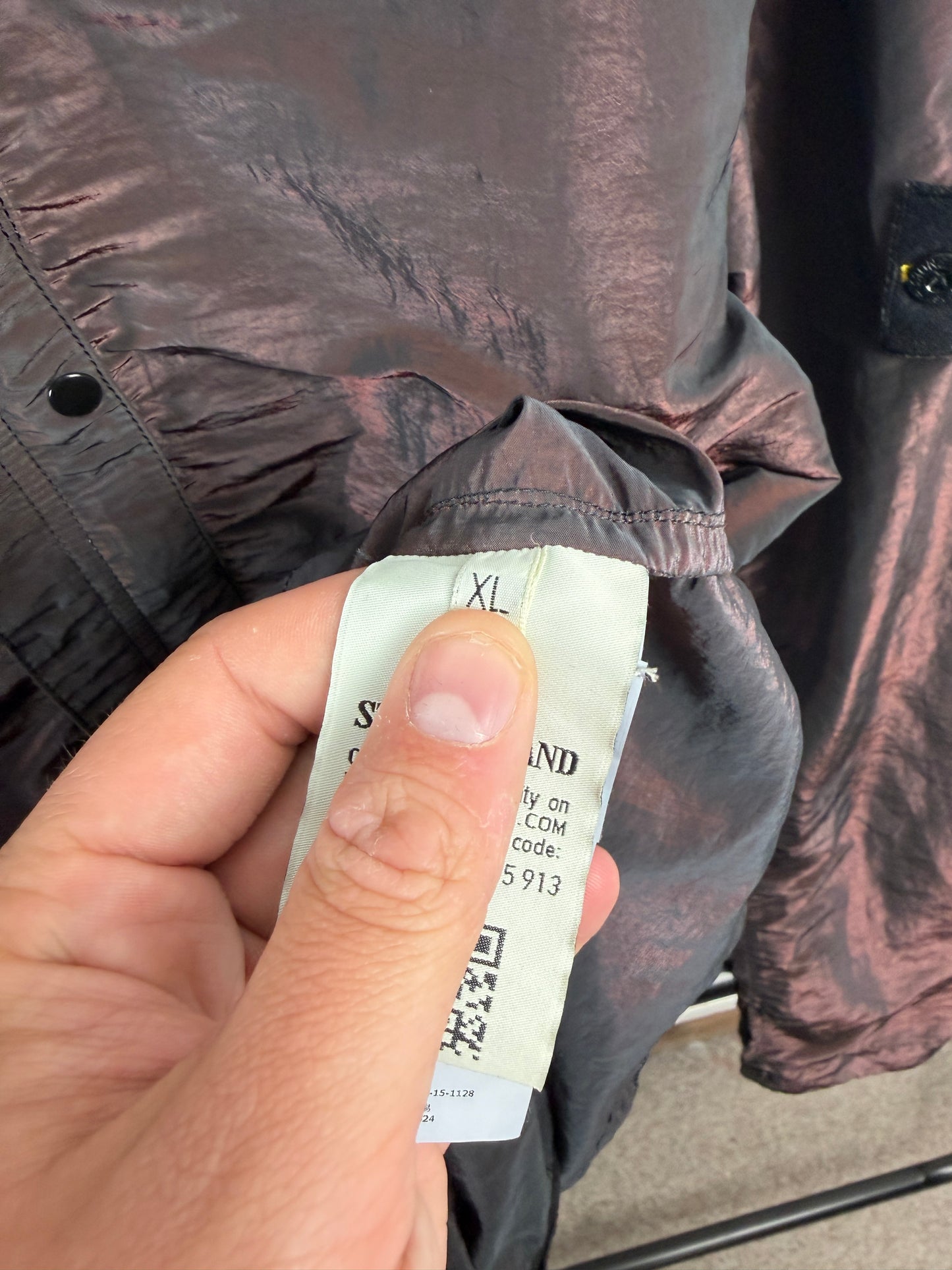 Stone Island Red Weft Overshirt