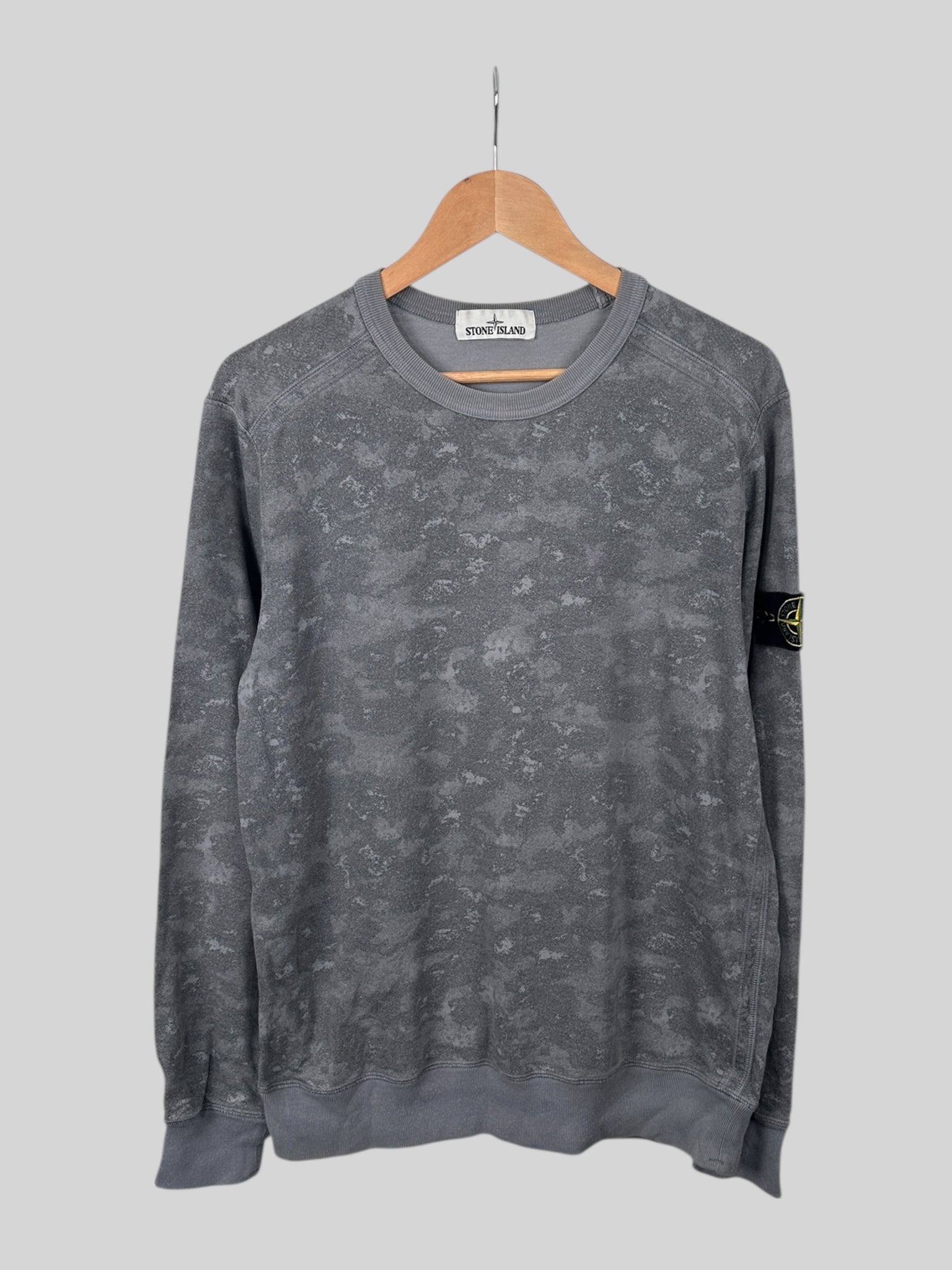 Stone Island Camo Sweatshirt (L)