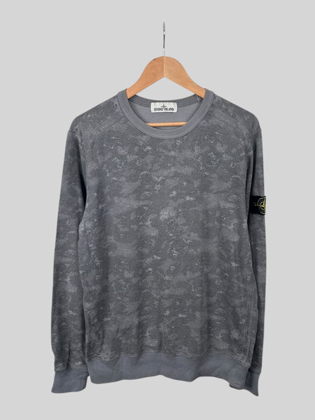 Stone Island Camo Sweatshirt (L)